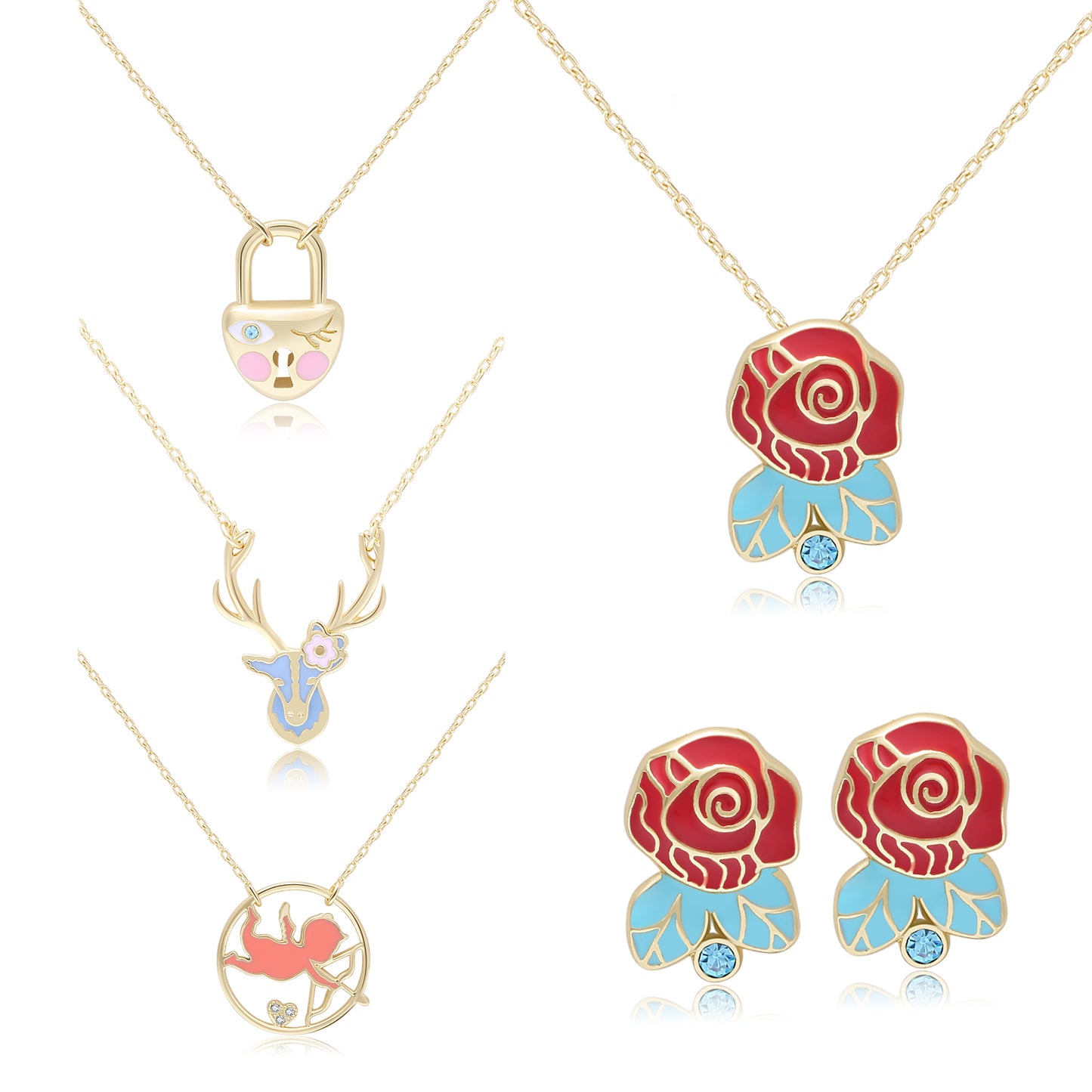 Romantic Love Tale Jewelry Set