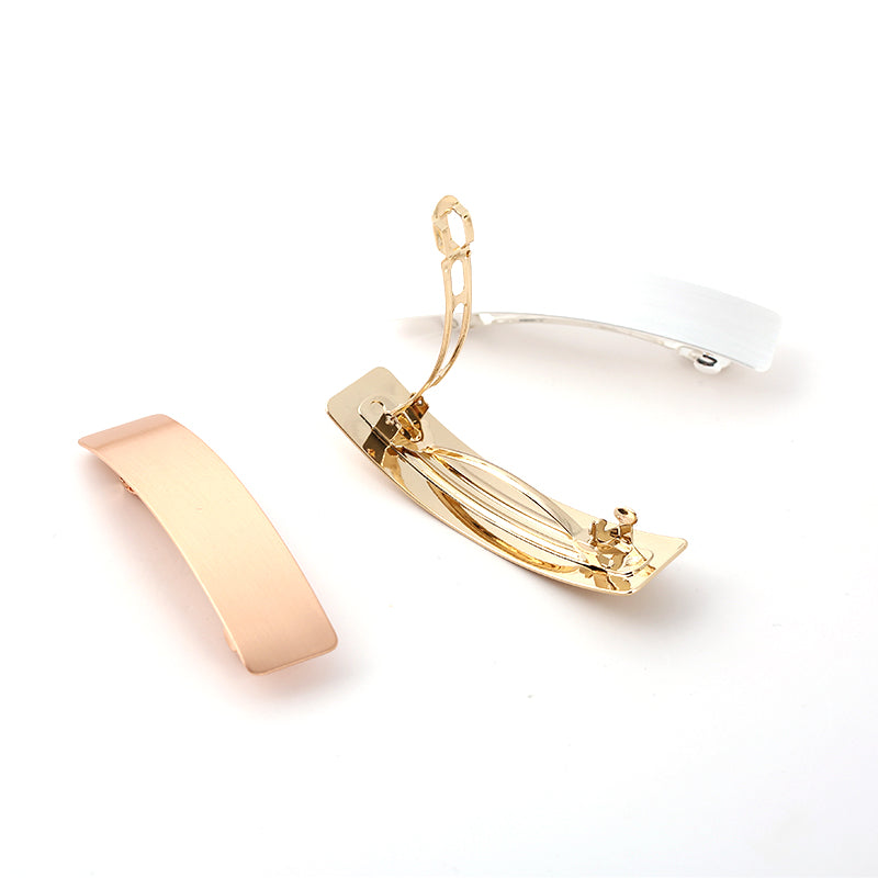 Gold Minimalist Hair Clip - Chic Hair Styling Accessory for Women