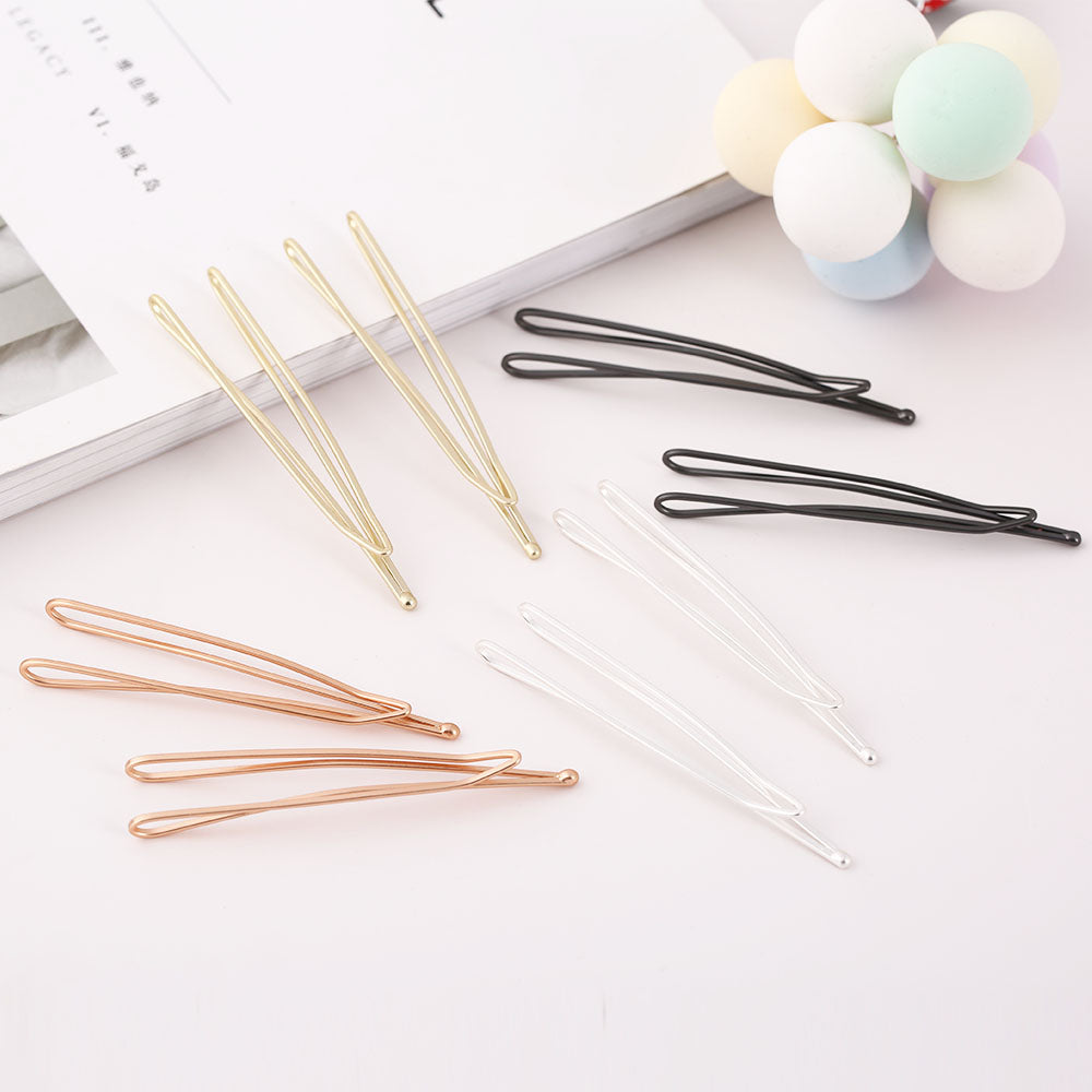 Multi - Color Metal Hair Styling Clips - Perfect for Daily & Professional Use