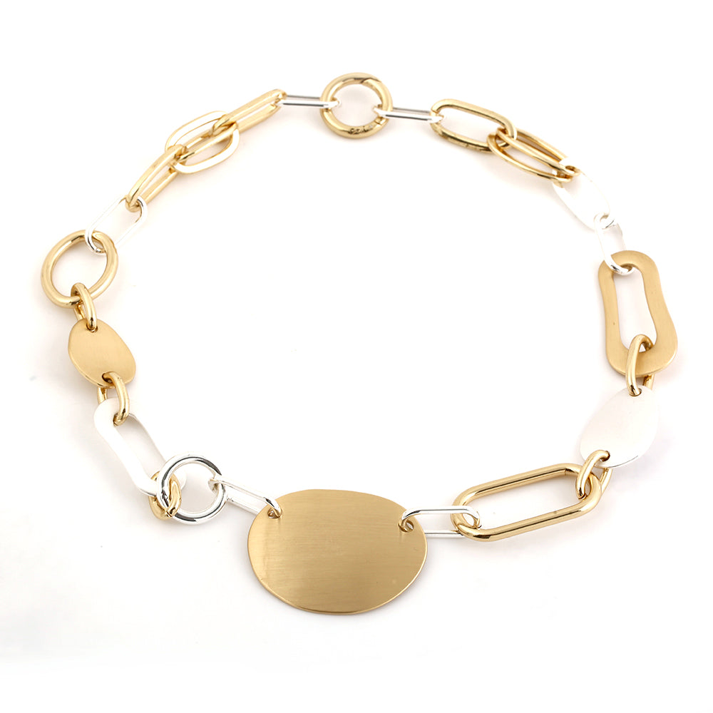 Punk Style Mixed Metal Jewelry Set - Necklaces, Bracelets, Earrings & Rings