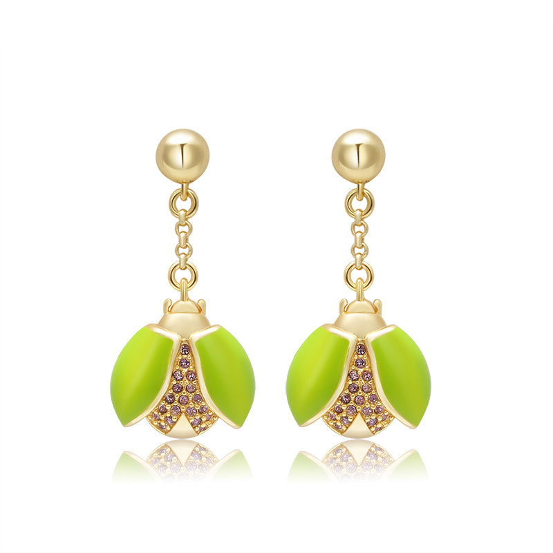 Charming Ladybug Earrings