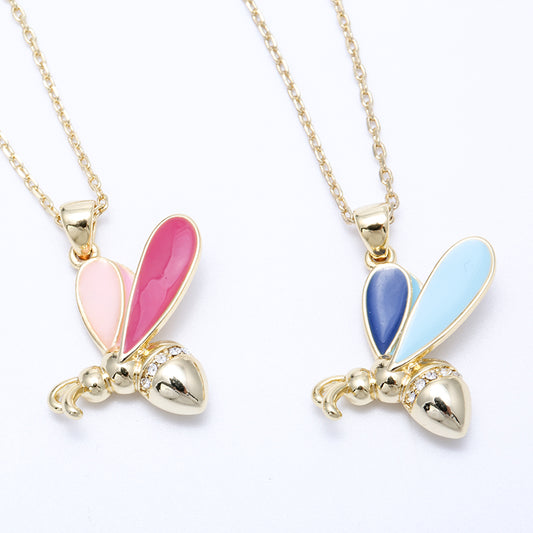 Charming Bee - shaped Necklace