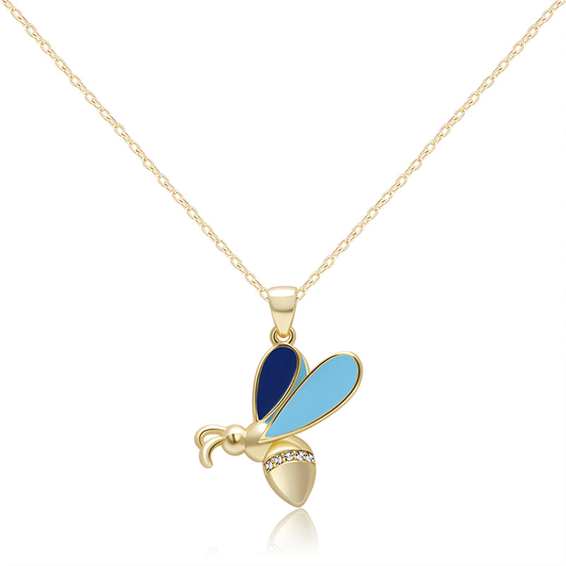 Charming Bee - shaped Necklace